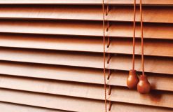 Why does a wooden blind prove to be effective?